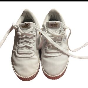 Puma White Sneakers Classic Design